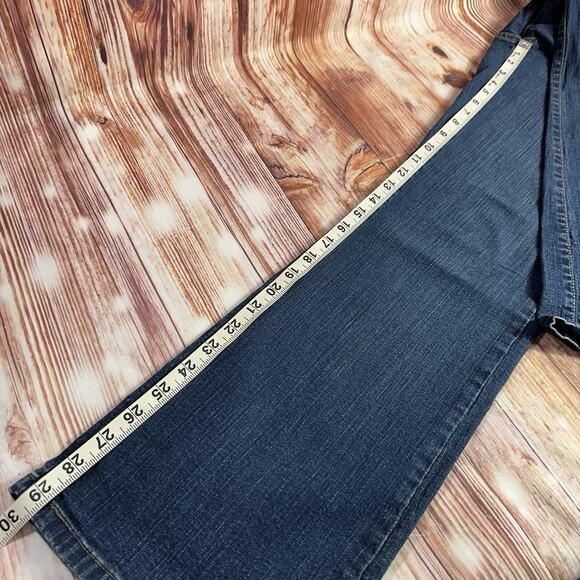 Levi's 512 PERFECTLY SLIMMING Sz 6S Mid Rise Boot Cut Jeans Denim Pants 27x29.5 - Picture 8 of 12